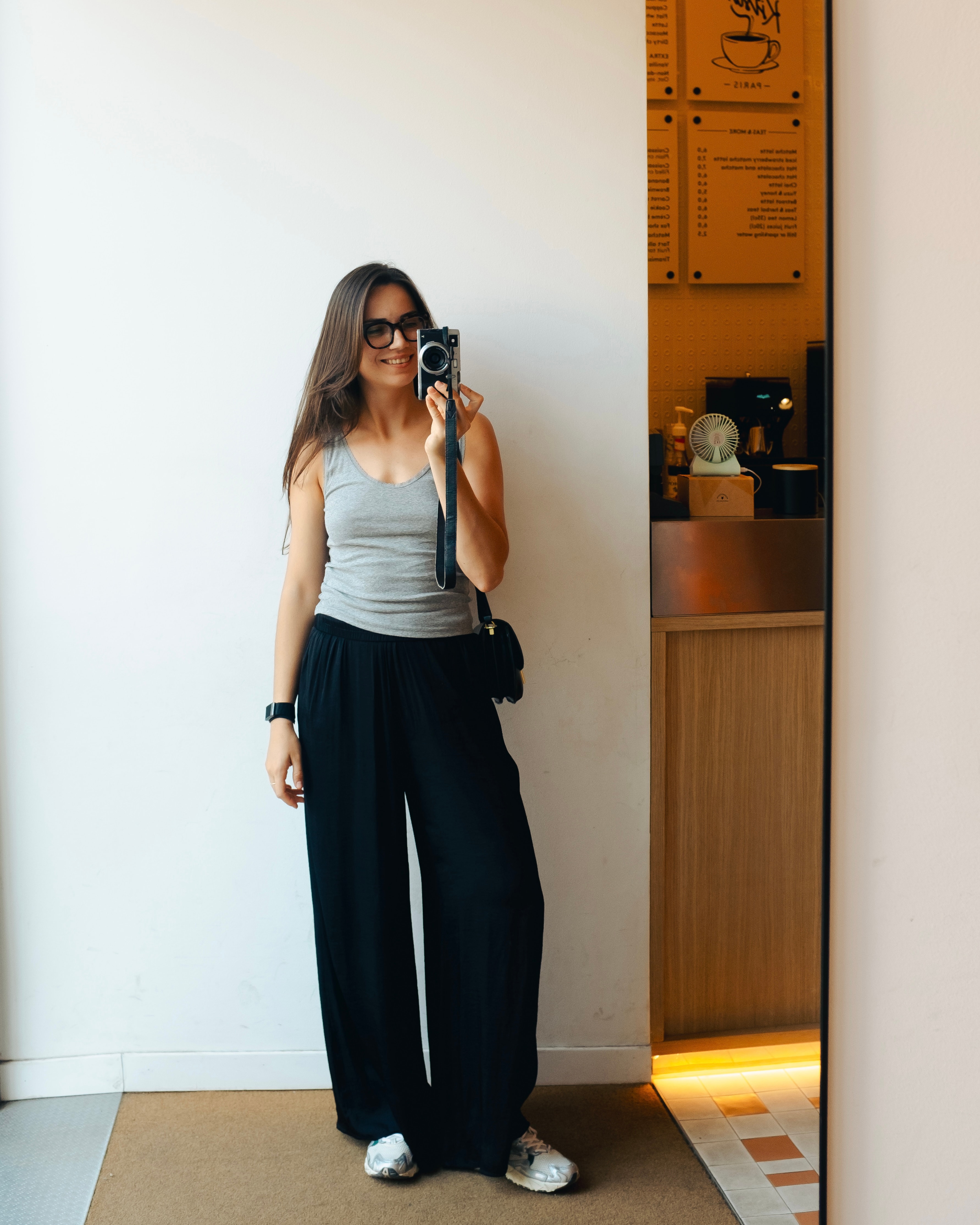 Elizabeth Holiarchuk with camera